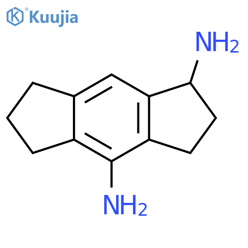1,2,3,5,6,7-Hexahydro-s-indacene-1,4-diamine structure