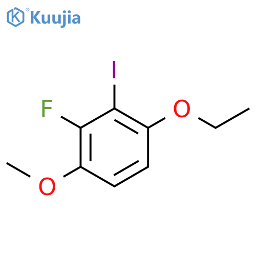 1-Ethoxy-3-fluoro-2-iodo-4-methoxybenzene structure