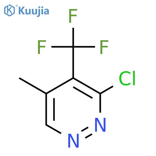 3-Chloro-5-methyl-4-(trifluoromethyl)pyridazine structure