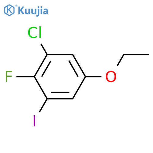 1-Chloro-5-ethoxy-2-fluoro-3-iodobenzene structure