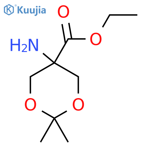 ethyl 5-amino-2,2-dimethyl-1,3-dioxane-5-carboxylate structure