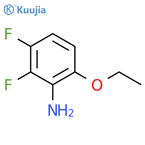 6-Ethoxy-2,3-difluoroaniline structure