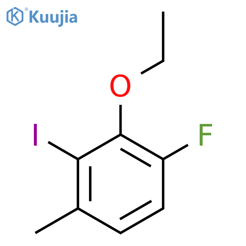 2-Ethoxy-1-fluoro-3-iodo-4-methylbenZene structure
