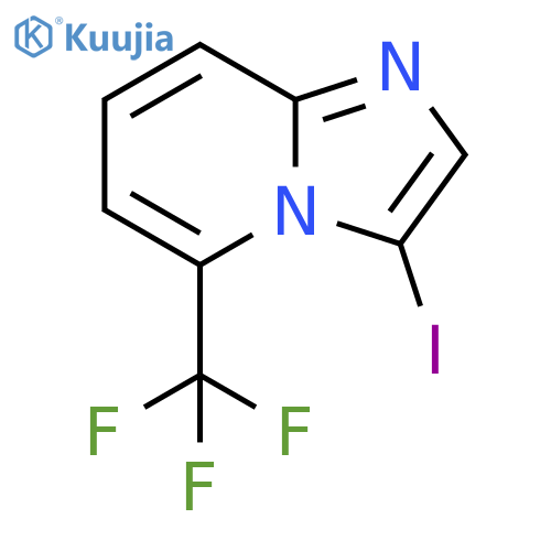 Imidazo[1,2-a]pyridine, 3-iodo-5-(trifluoromethyl)- structure