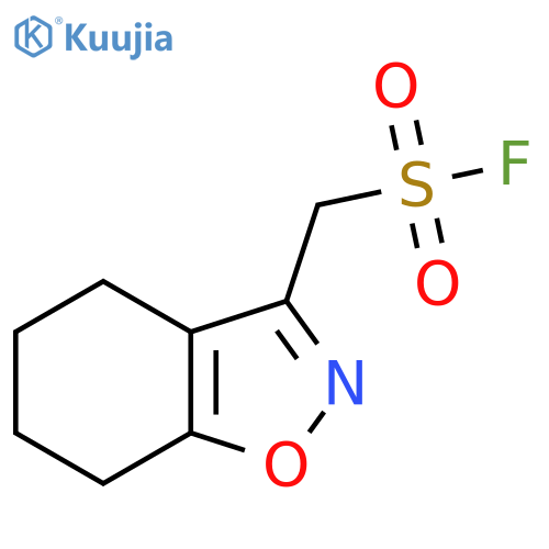 (4,5,6,7-Tetrahydro-1,2-benzoxazol-3-yl)methanesulfonyl fluoride structure
