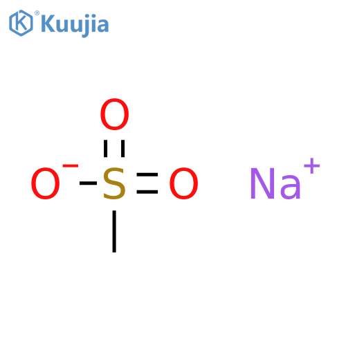 Sodium methanesulfonate structure