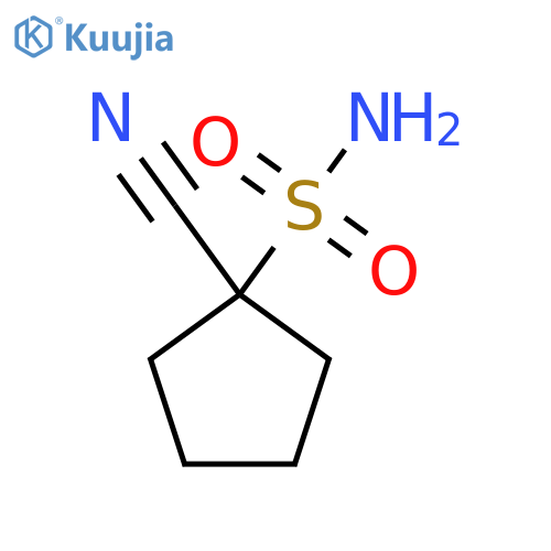 1-cyanocyclopentane-1-sulfonamide structure