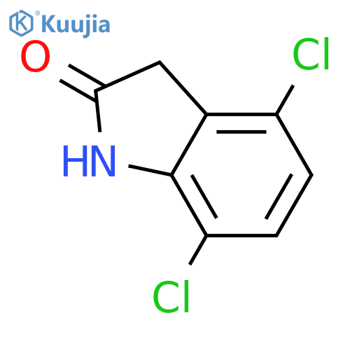 4,7-dichloroindolin-2-one structure