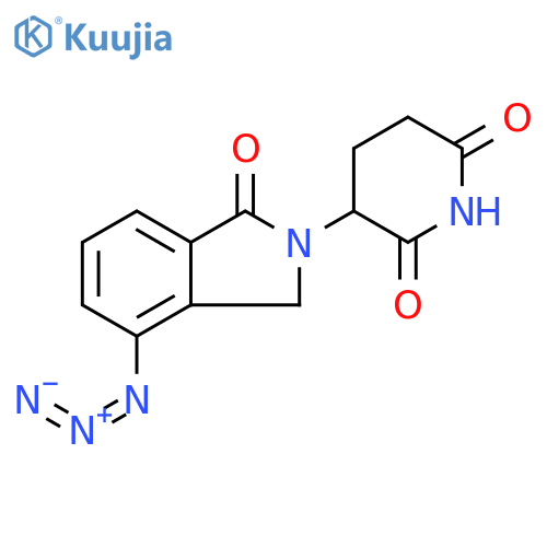 2,6-Piperidinedione, 3-(4-azido-1,3-dihydro-1-oxo-2H-isoindol-2-yl)- structure