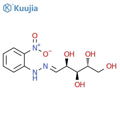 (1E)-D-Arabinose-(2-nitrophenyl)hydrazone structure