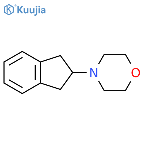 4-(2,3-dihydro-1H-inden-2-yl)morpholine structure