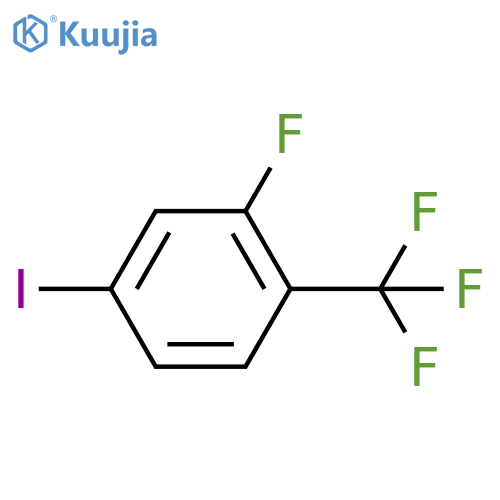 2-Fluoro-4-iodobenzotrifluoride structure