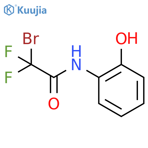 2-Bromo-2,2-difluoro-N-(2-hydroxyphenyl)acetamide structure