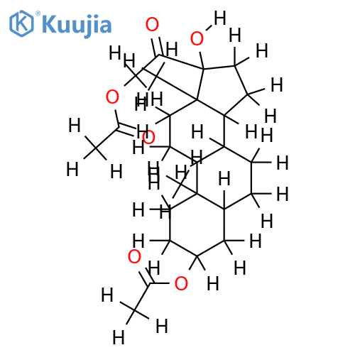 3,21-Di-Ac-(3alpha,5alpha,17alphaOH)-3,17,21-Trihydroxypregnan-20-one structure