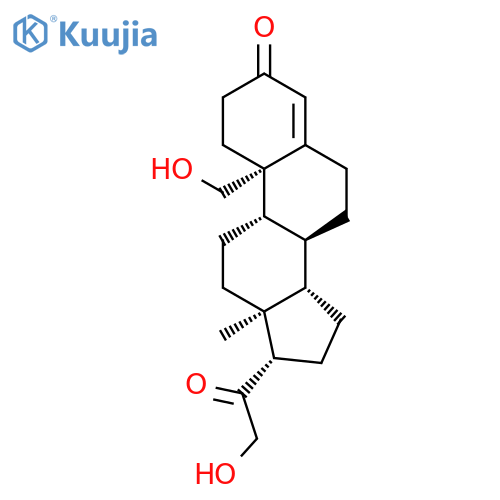 Pregn-4-ene-3,20-dione,19,21-dihydroxy- (8CI,9CI) structure