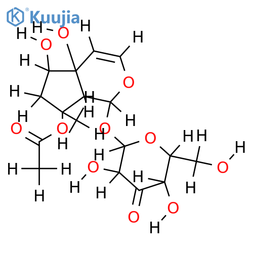 8-O-acetylclandonoside structure