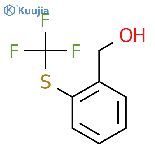 2-(Triofluoromethylthio)benzyl Alcohol structure