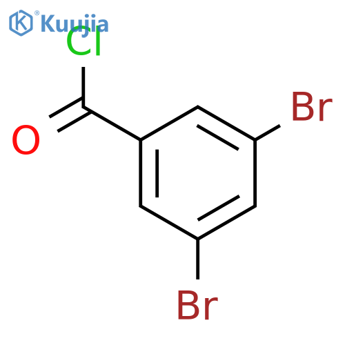 3,5-dibromobenzoyl chloride structure
