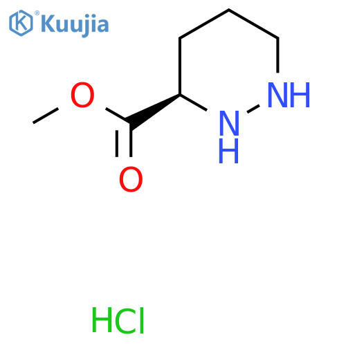Methyl (R)-hexahydropyridazine-3-carboxylate hydrochloride structure