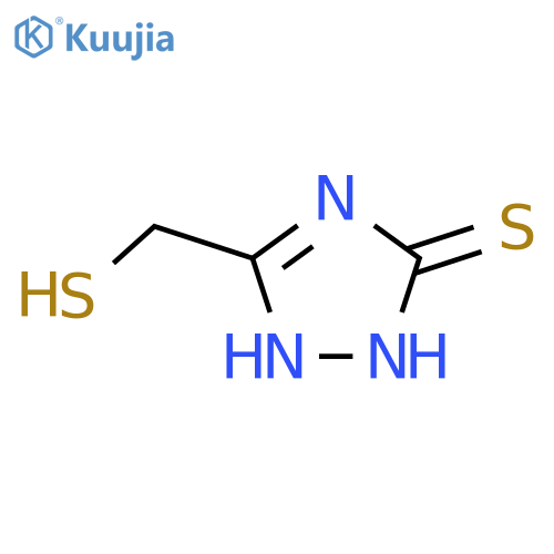3H-1,2,4-Triazole-3-thione,1,2-dihydro-5-(mercaptomethyl)- structure