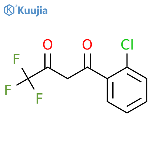 1,3-Butanedione, 1-(2-chlorophenyl)-4,4,4-trifluoro- structure