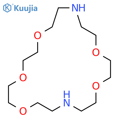 1,4,7,13,16-Pentaoxa-10,19-diazacycloheneicosane structure