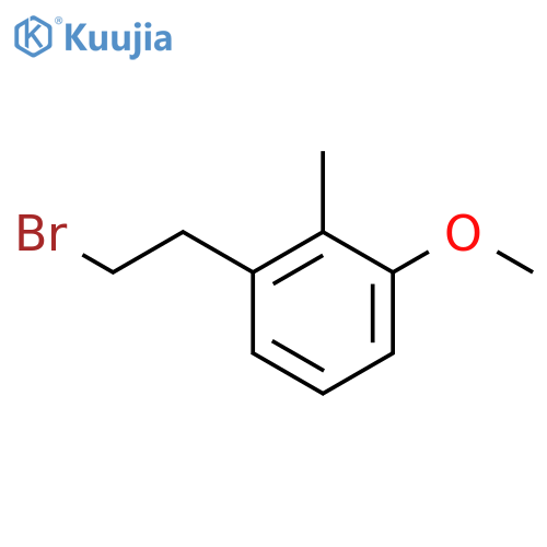 1-(2-Bromoethyl)-3-methoxy-2-methylbenzene structure