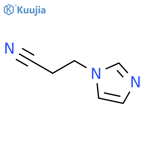 3-(1H-Imidazol-1-yl)propanenitrile structure