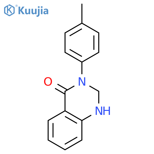 3-(p-tolyl)-2,3-dihydroquinazolin-4(1H)-one structure