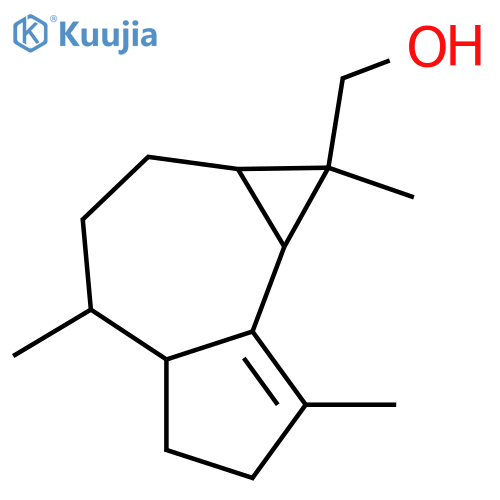 4-Aromadendren-12-ol; (1α,6β,7β,10β,11ξ)-form structure