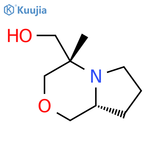 [(4S,8Ar)-4-methyl-1,3,6,7,8,8a-hexahydropyrrolo[2,1-c][1,4]oxazin-4-yl]methanol structure