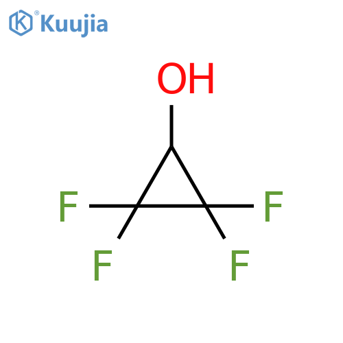 Cyclopropanol, 2,2,3,3-tetrafluoro- structure