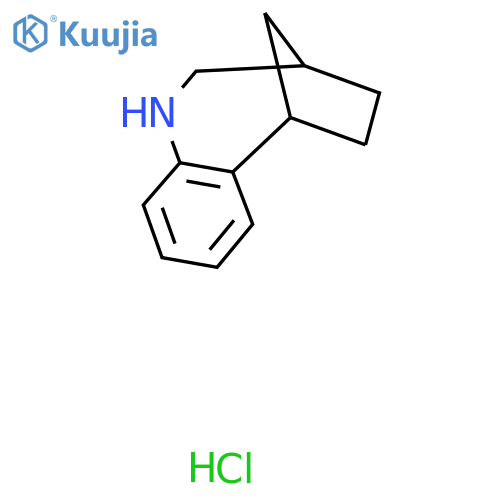 8-Azatricyclo[8.2.1.02,7]trideca-2,4,6-triene;hydrochloride structure