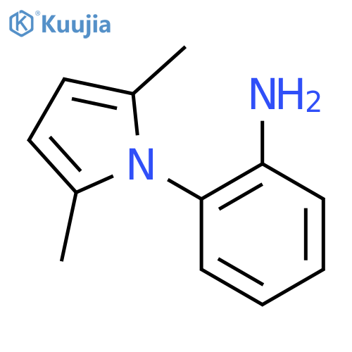 2-(2,5-Dimethylpyrrol-1-yl)aniline structure