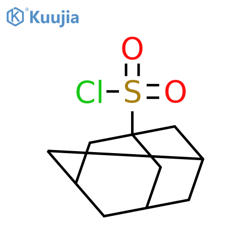 Adamantane-1-sulfonyl chloride structure