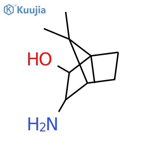 Bicyclo[2.2.1]heptan-2-ol,3-amino-1,7,7-trimethyl- structure