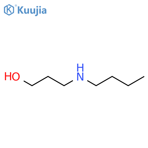 3-(butylamino)propan-1-ol structure
