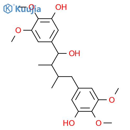 8,8'-Lignan-3,3',4,4',5,5',7-heptol; (7S,8R,8'R)-form, 3,3',4,4'-Tetra-Me ether structure