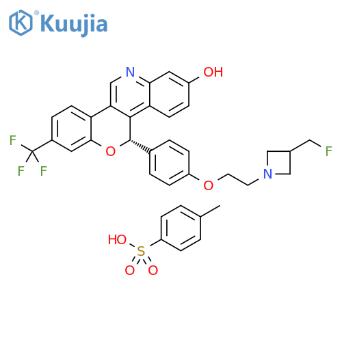 (S)-Imlunestrant tosylate structure