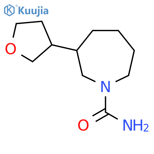 3-(Oxolan-3-yl)azepane-1-carboxamide structure
