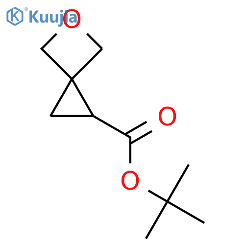 Tert-butyl 5-oxaspiro[2.3]hexane-2-carboxylate structure
