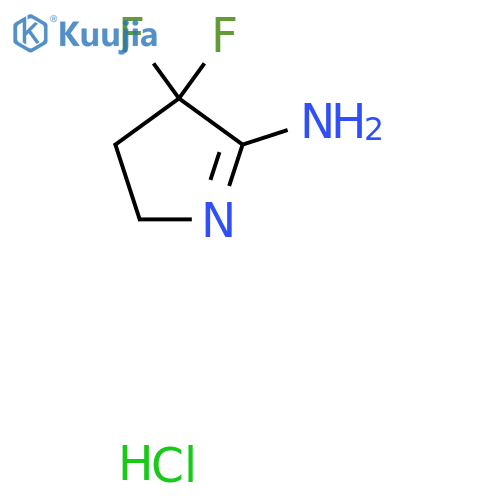 3,3-Difluoropyrrolidin-2-imine hydrochloride structure