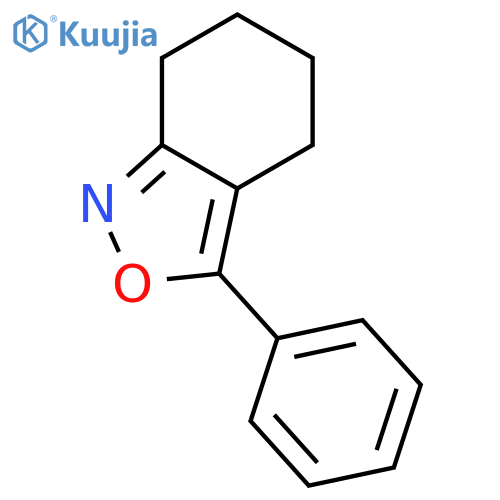 2,1-Benzisoxazole,4,5,6,7-tetrahydro-3-phenyl- structure