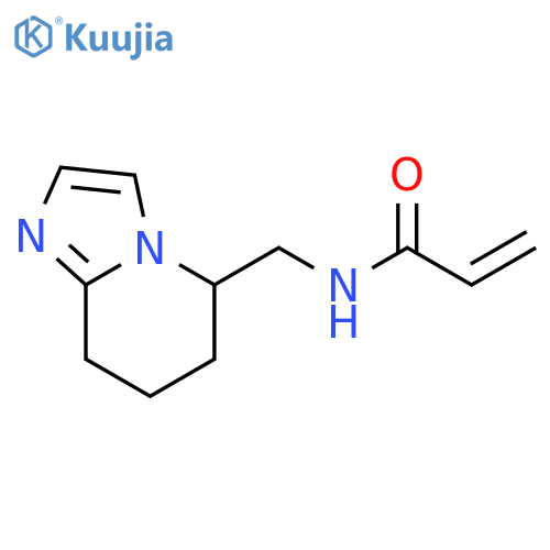 N-[(5,6,7,8-Tetrahydroimidazo[1,2-a]pyridin-5-yl)methyl]-2-propenamide structure
