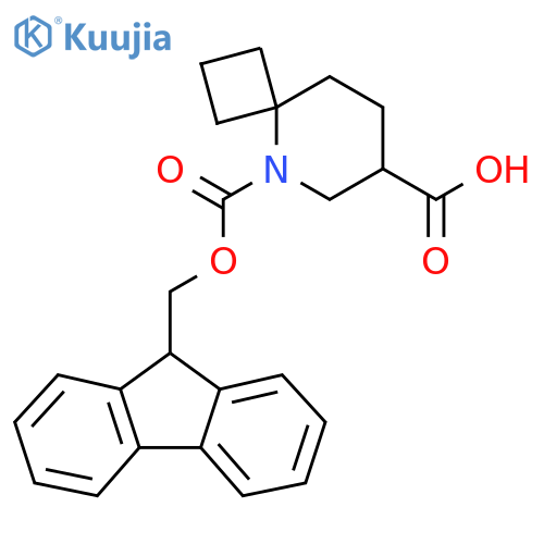 5-(9H-Fluoren-9-ylmethyl) 5-azaspiro[3.5]nonane-5,7-dicarboxylate structure