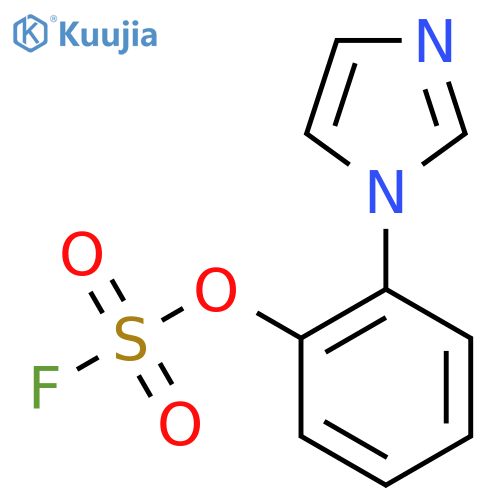 2-(1H-imidazol-1-yl)phenyl sulfurofluoridate structure