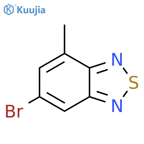 6-Bromo-4-methyl-2,1,3-benzothiadiazole structure