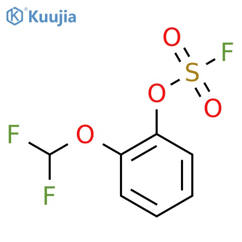 1-(Difluoromethoxy)-2-fluorosulfonyloxybenzene structure
