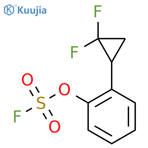 2-(2,2-Difluorocyclopropyl)phenyl sulfurofluoridate structure
