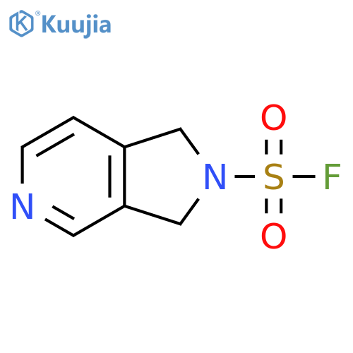 1H,2H,3H-pyrrolo3,4-cpyridine-2-sulfonyl fluoride structure